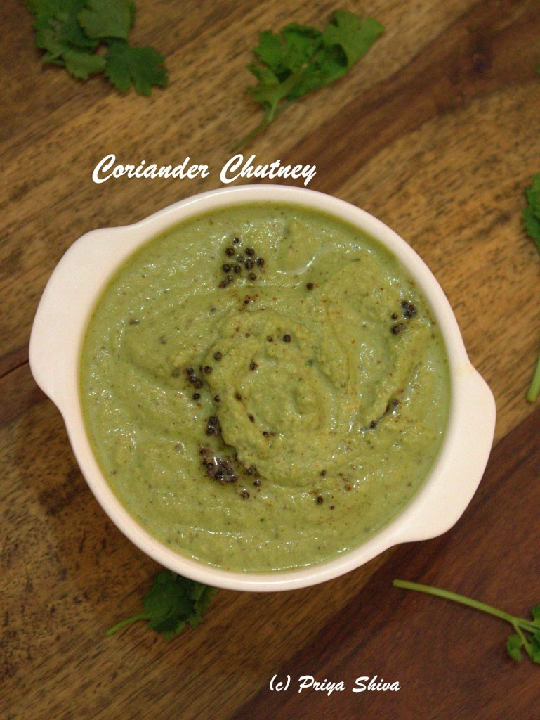 coriander chutney recipe