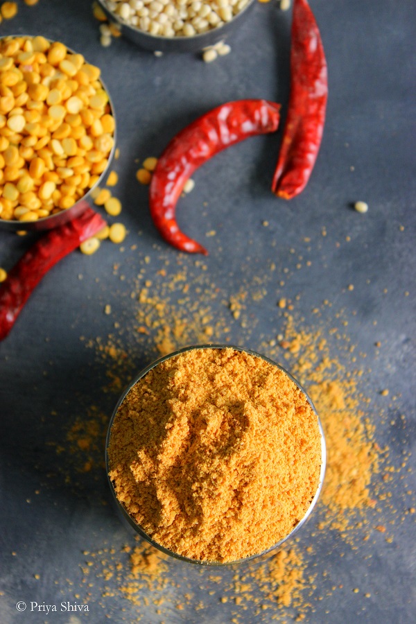 spicy idli chutney powder