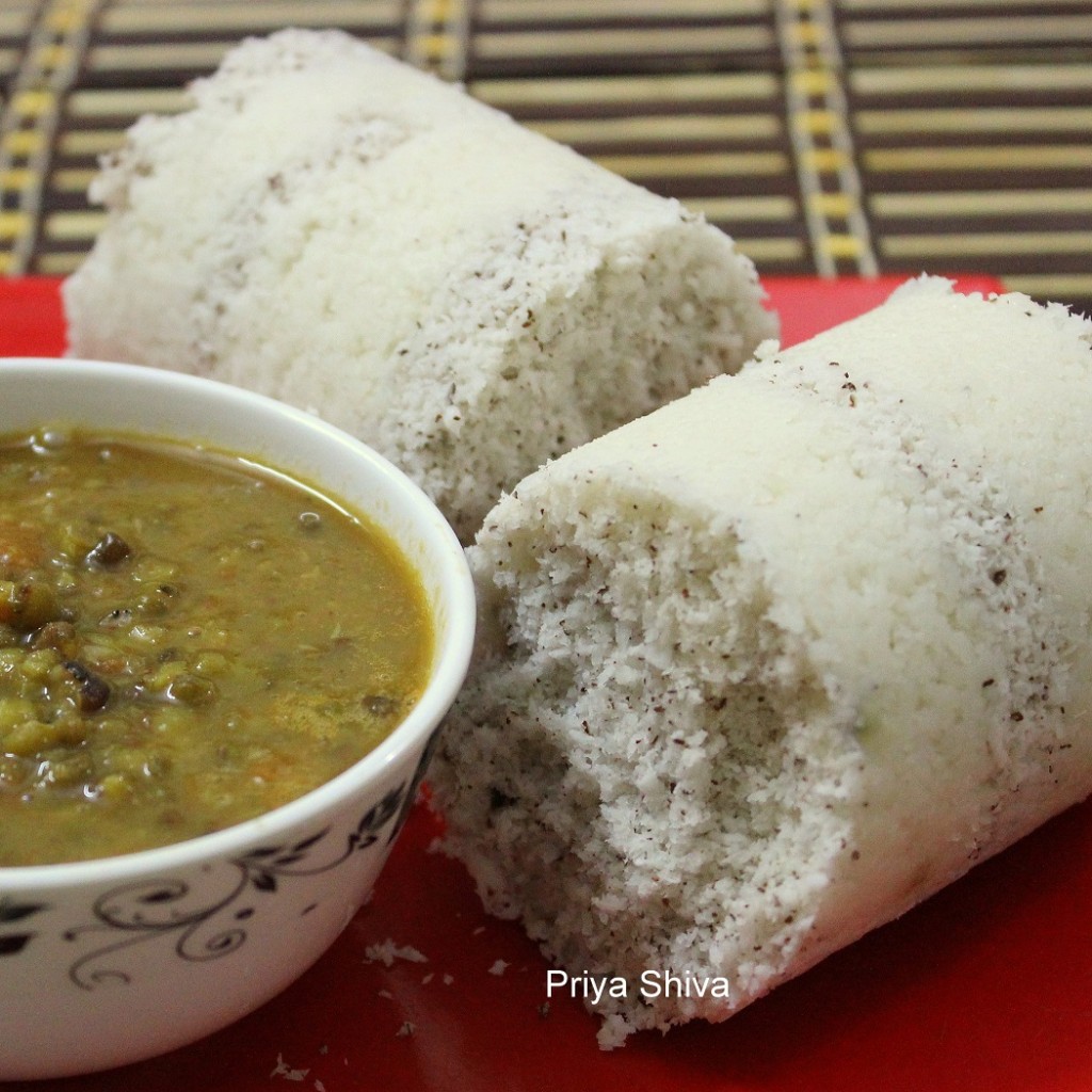 puttu, breakfast recipe