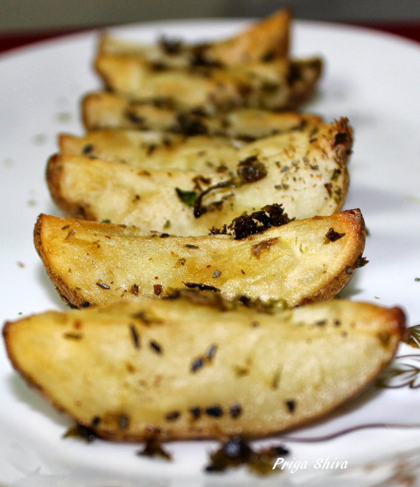baked parsley potato