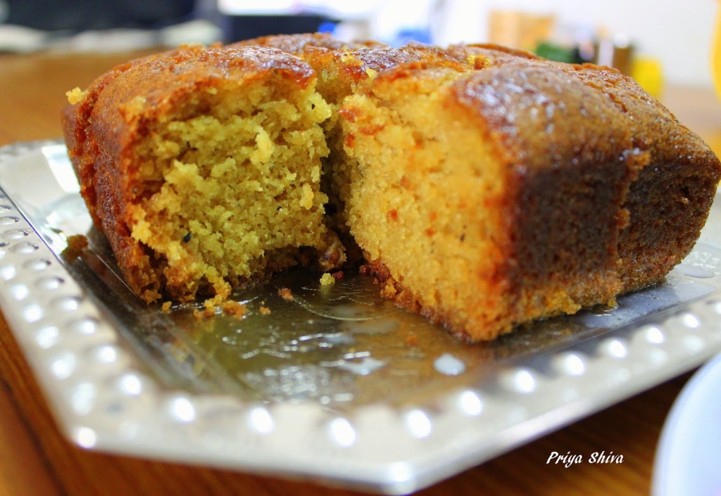 Eggless Whole Wheat Flour Jaggery Cake | Atta Gur Cake