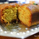 Eggless whole wheat cake