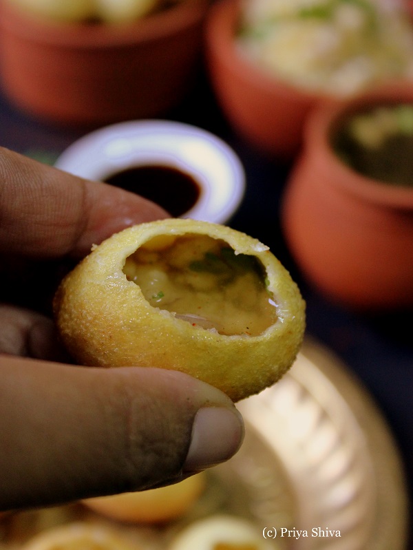 gol gappa, pani puri, puchka