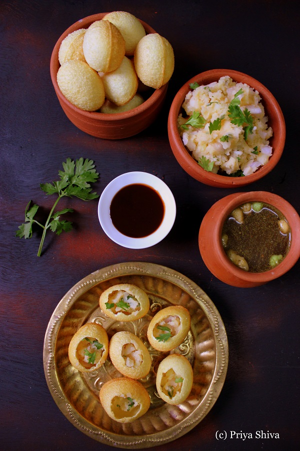 gol gappa, pani puri, puchka