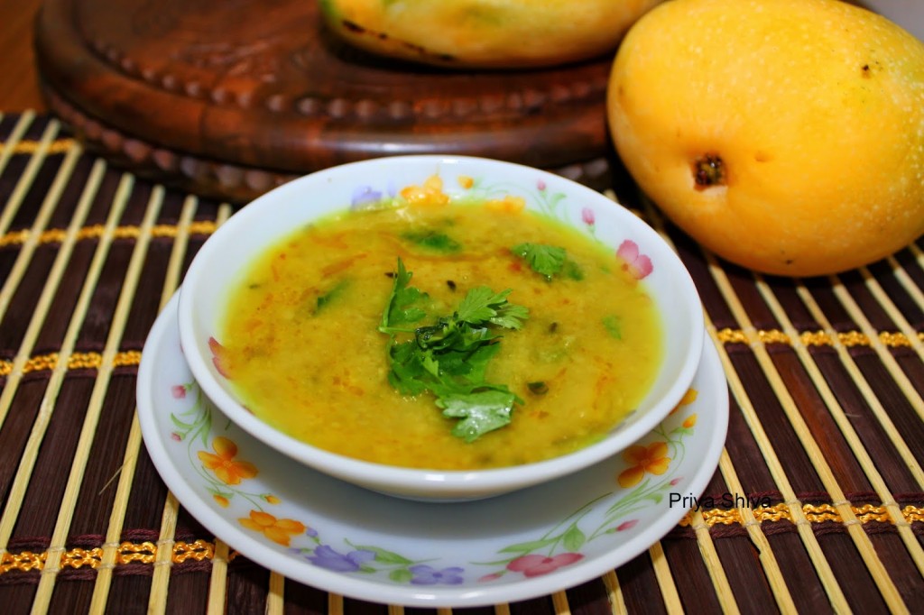 mango soup, recipe, soup, dal, lentil soup