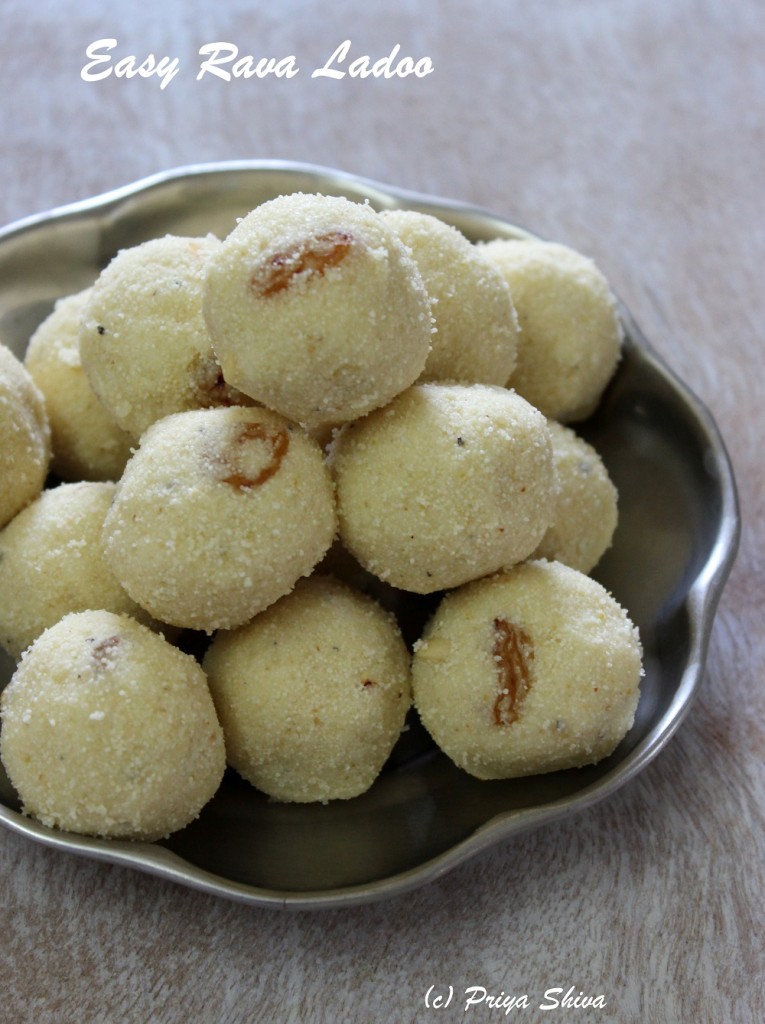 rava ladoo