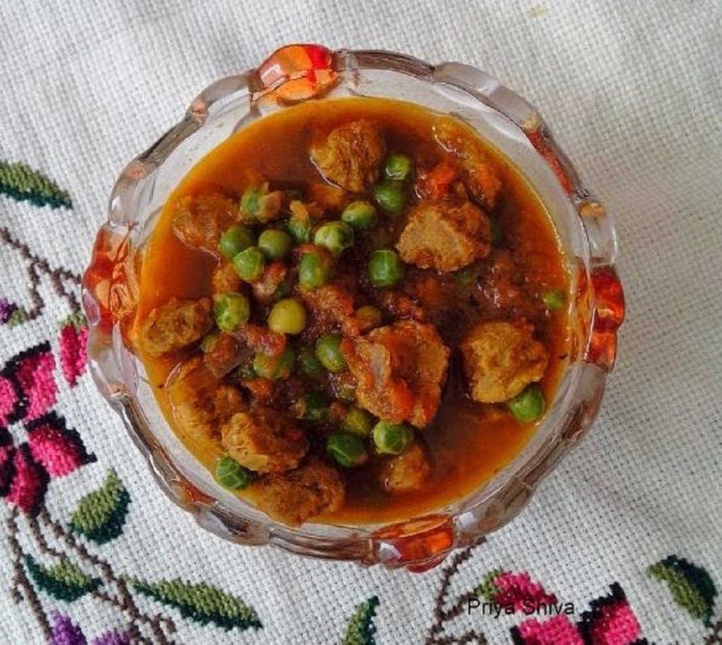 Soya Peas Curry