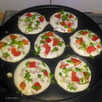 how to make uttapam