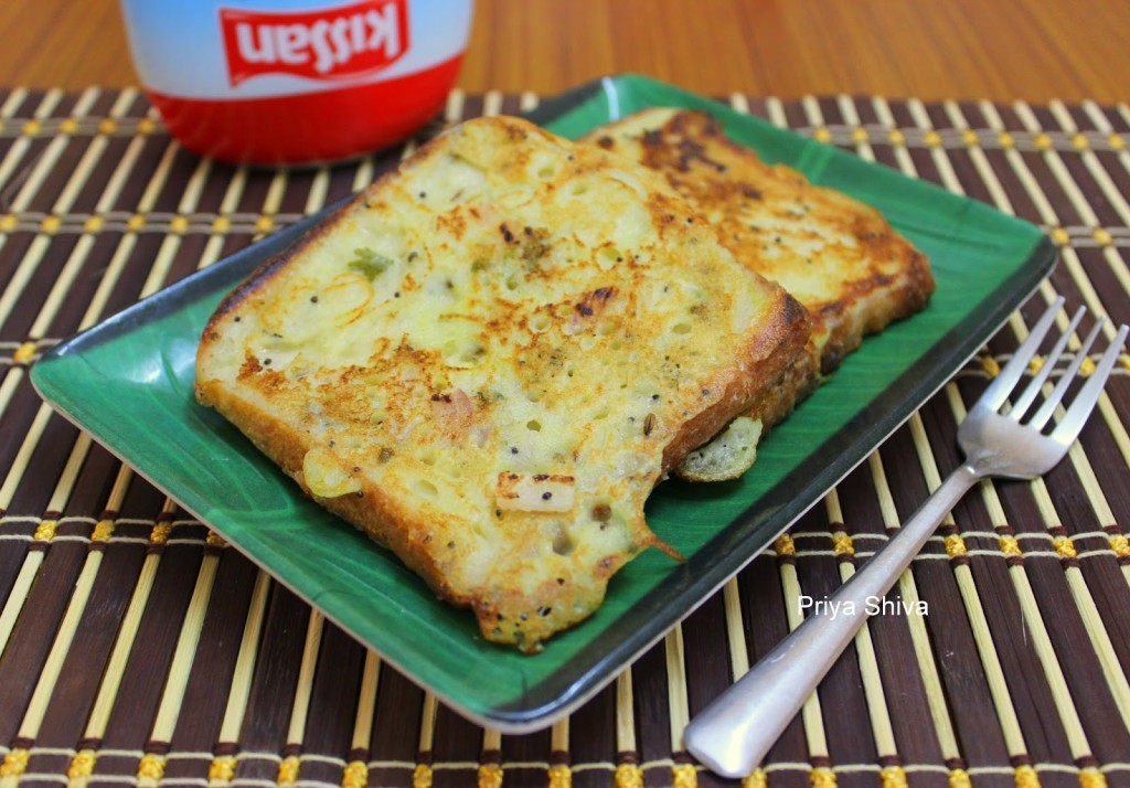 recipe, dosa, leftover, toast, bread