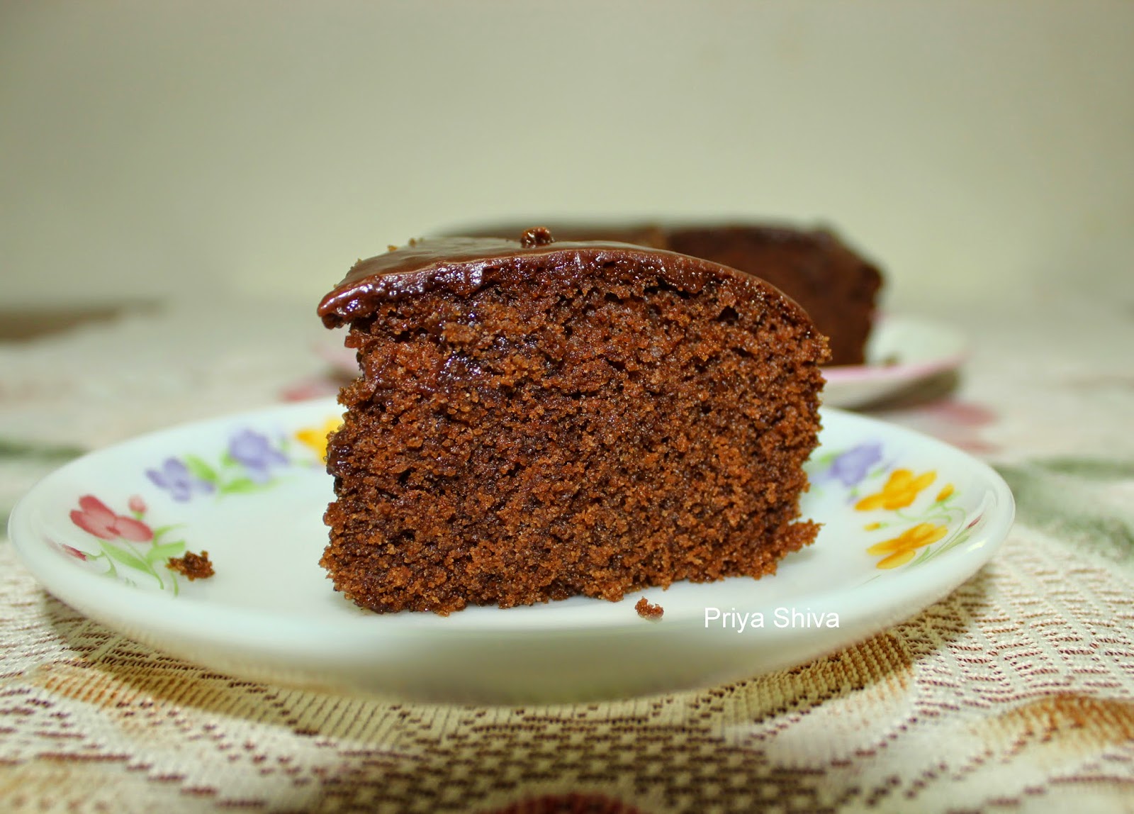 Eggless Chocolate Cake Recipe | As Easy As Apple Pie