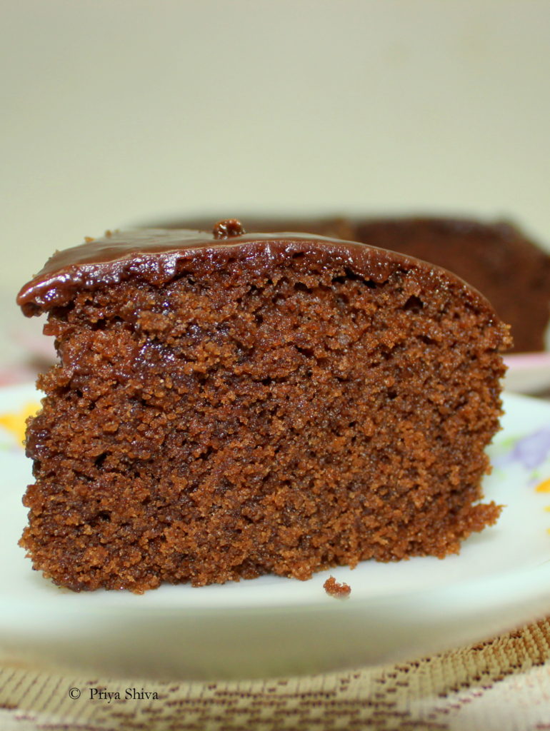 eggless Chocolate coffee Cake