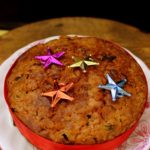 eggless Christmas rum cake