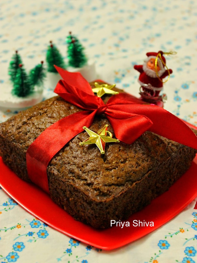 Eggless Whole Wheat Plum Cake Recipe | Christmas Plum Cake by Archana's  Kitchen