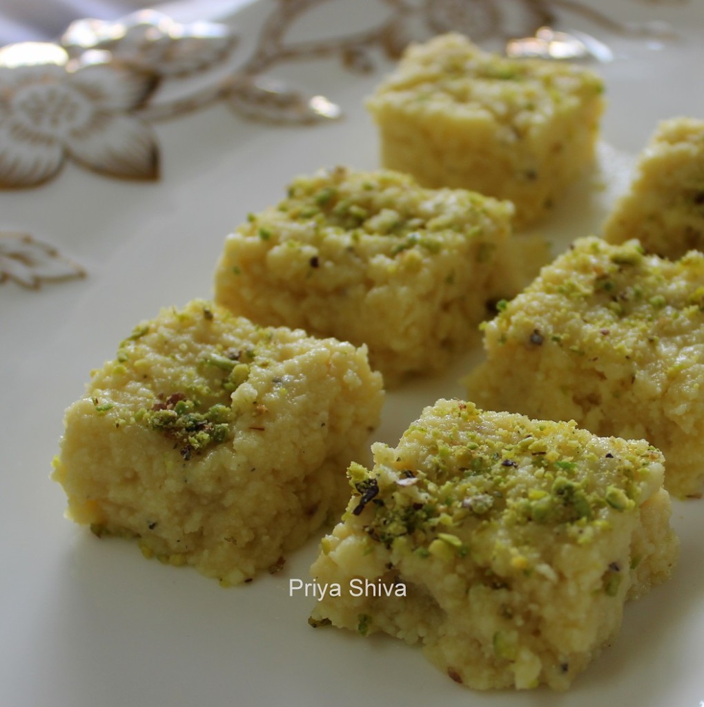 Mix and Stir: Kalakand ( Indian Milk Cake )