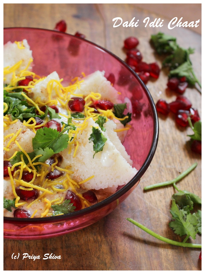 dahi idli chaat