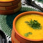 pumpkin lentil soup