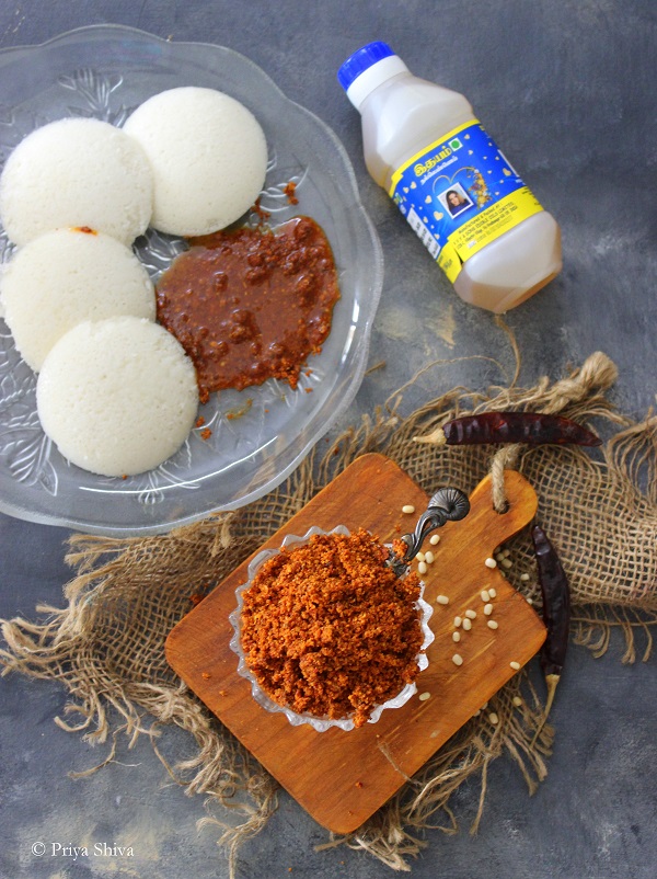 thengai milagai podi recipe