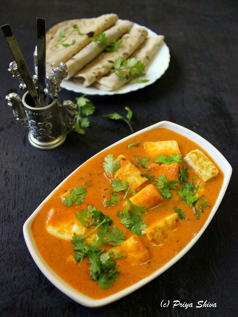 Badami Methi Paneer Masala