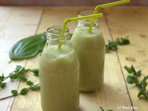 Betel Leaves Kiwi Green Smoothie recipe