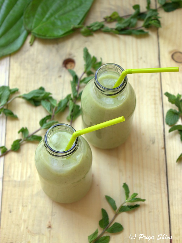 betel leaves green smoothie