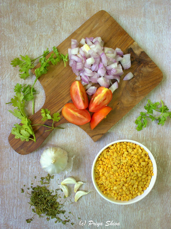 Ingredients for Dal