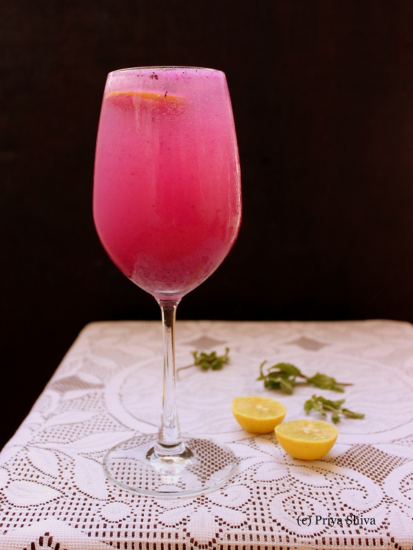 Jamun Ginger Lemonade recipe