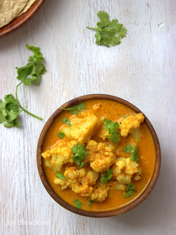 Kongunadu Cauliflower Kurma Recipe