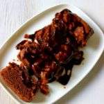 Fudgy eggless nutella brownies