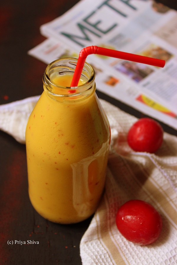 Mango Plum Smoothie