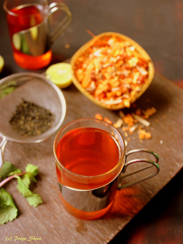 sappan wood herbal green tea
