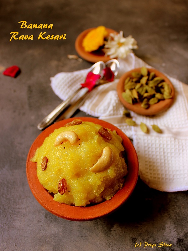 banana rava kesari