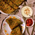 Palak Paratha, spinach paratha