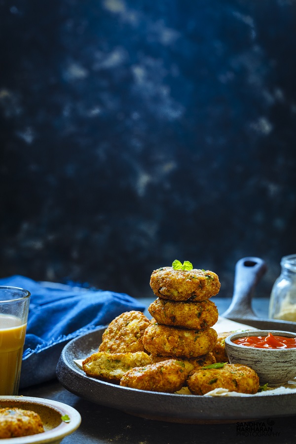 soya chunks cutlet snack