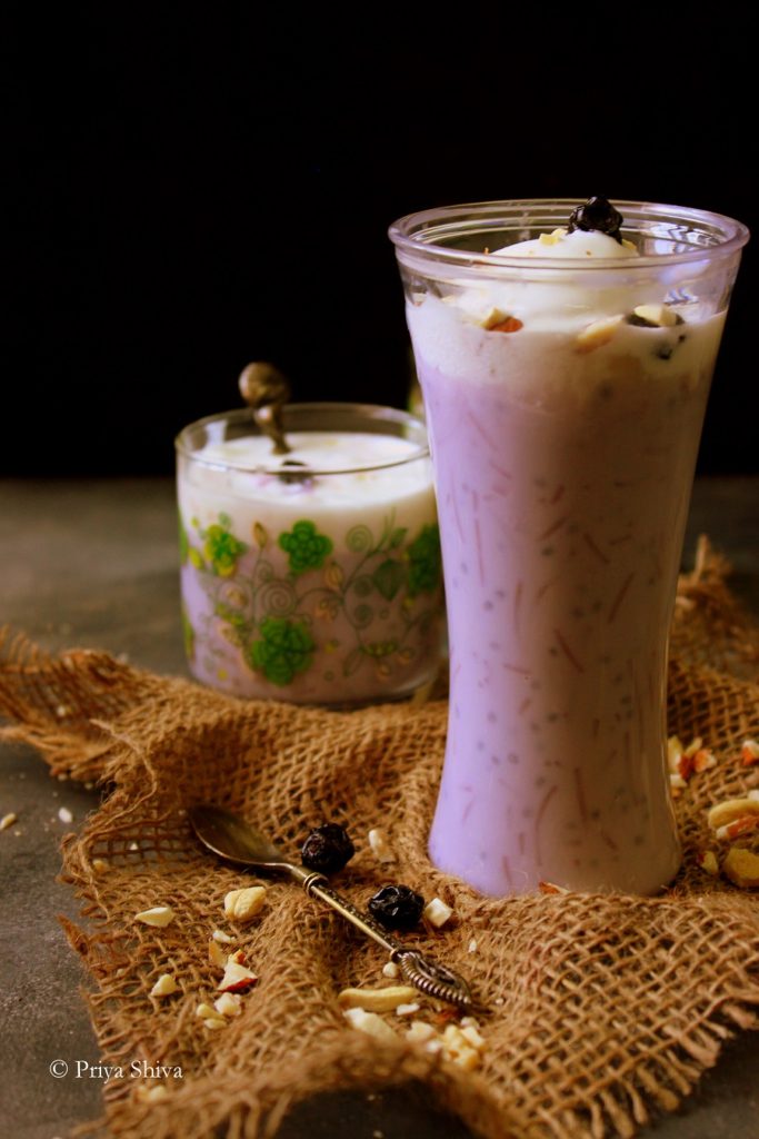 Blueberry Falooda