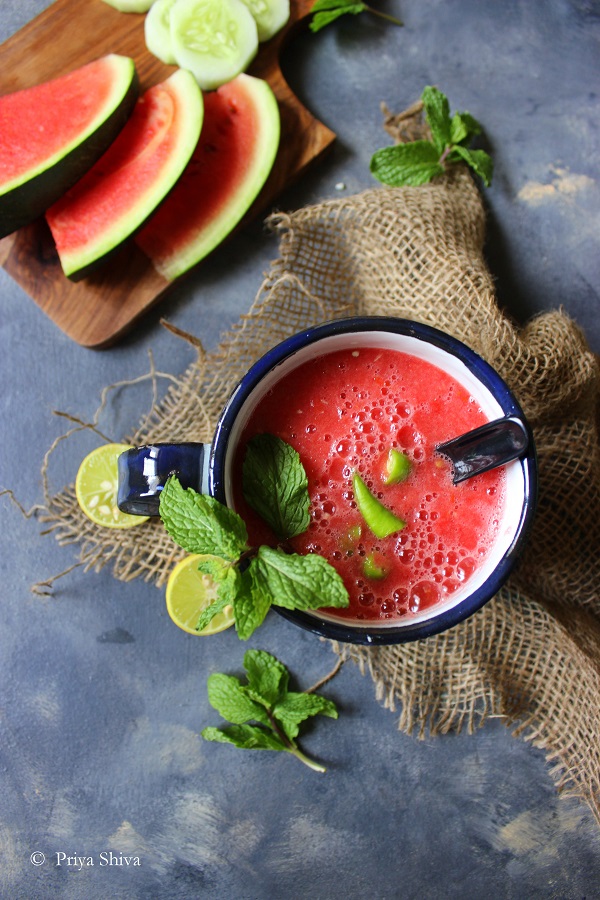 watermelon gazpacho