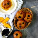 Eggless Whole wheat Jackfruit Blueberry Muffin recipe