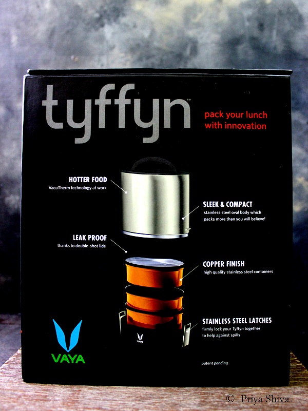 Vaya Tyffyn - Product Review - PRIYA KITCHENETTE