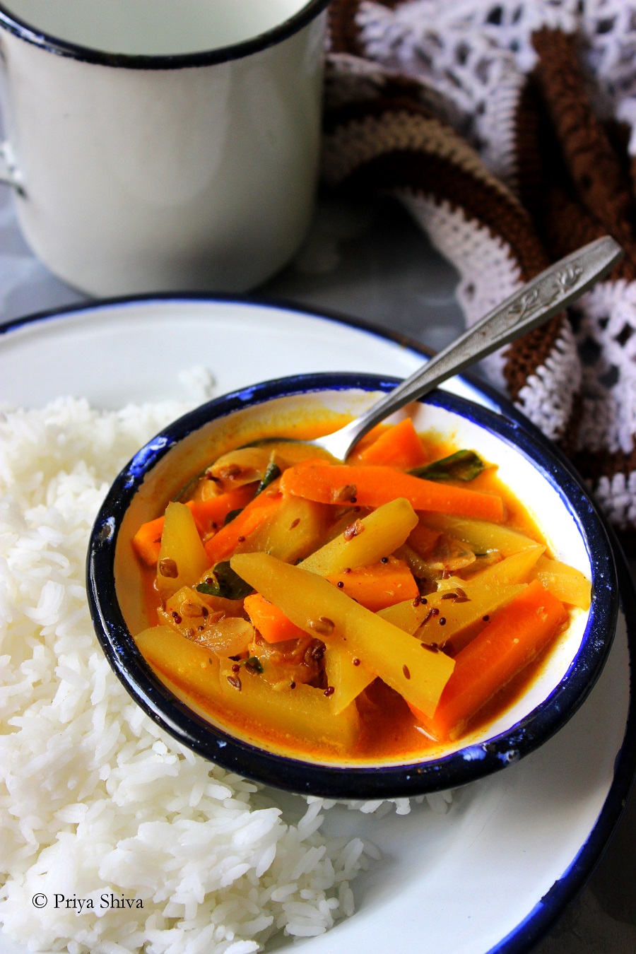 pacha manga curry recipe