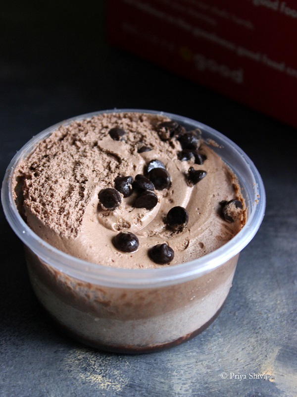 fresh menu - Eggless Choco Duet Mousse