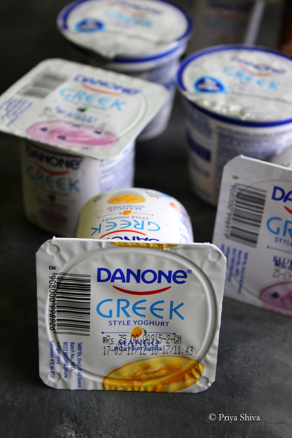 danone Greek style Yoghurt