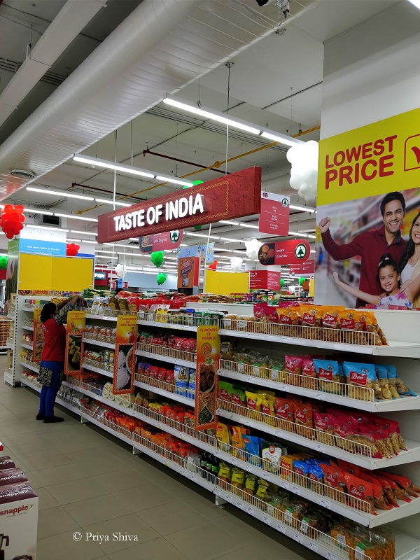 taste of India - spar hypermarket