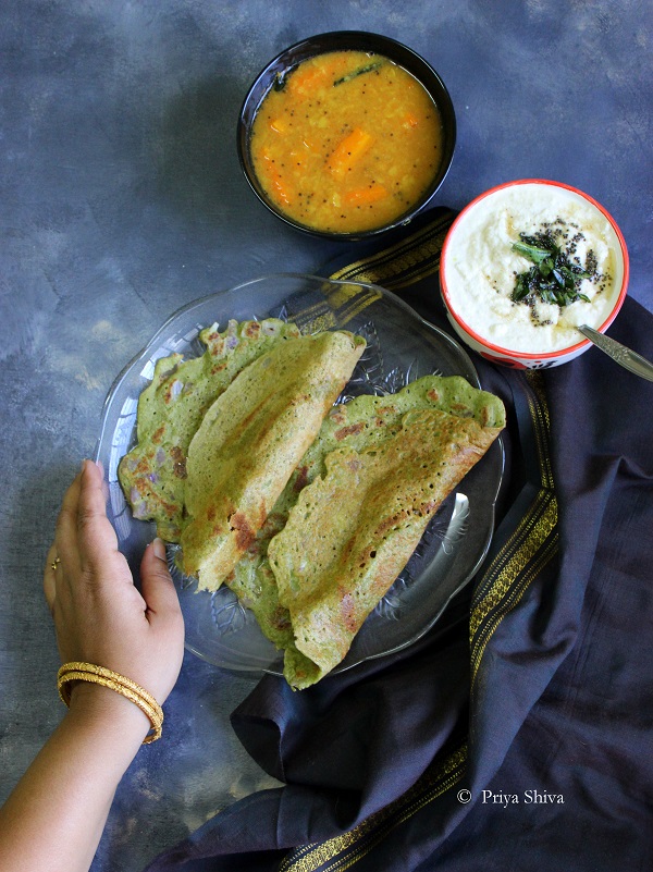 Pesarattu - green gram dosa