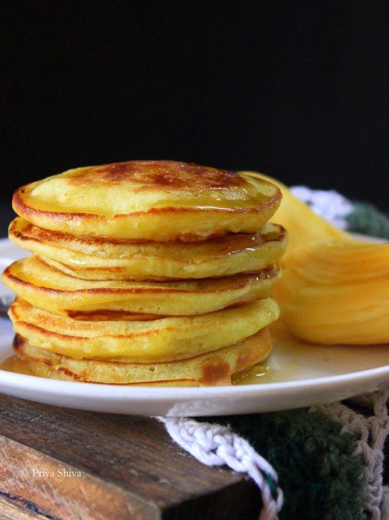 eggless jackfruit pancake recipe