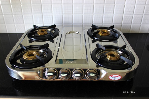 preethi kitchen gas stove