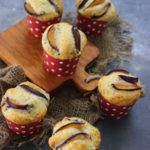 eggless plum muffin
