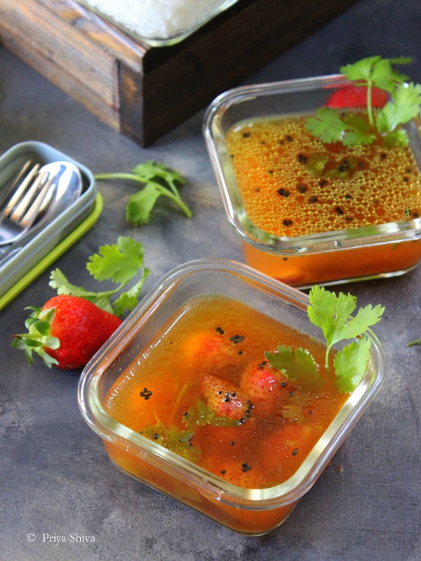 strawberry rasam recipe