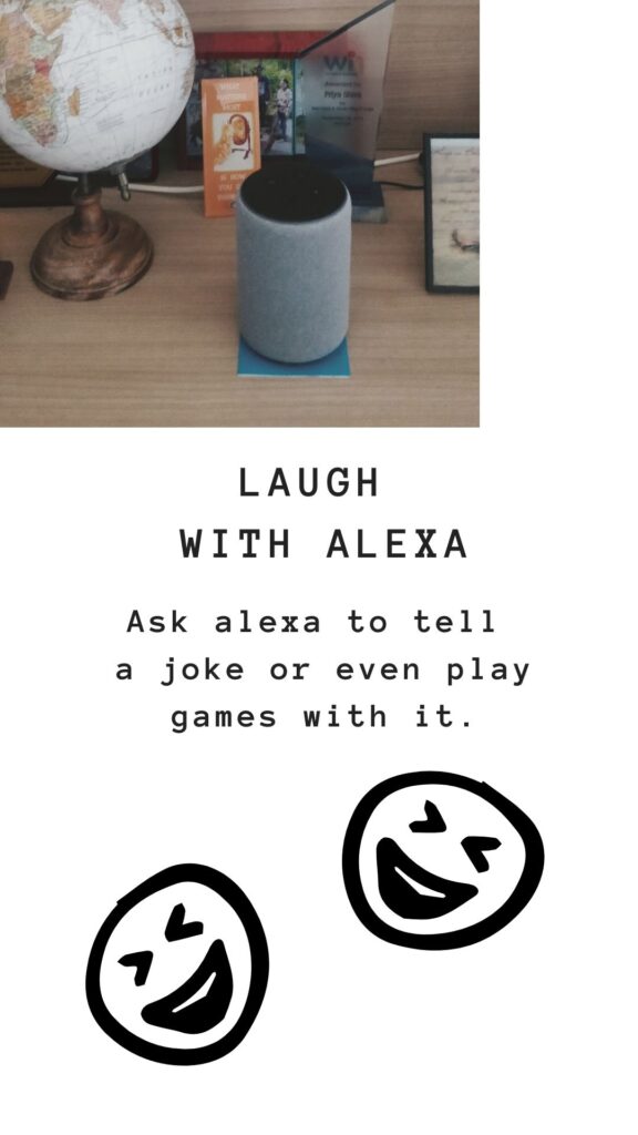 laugh with alexa