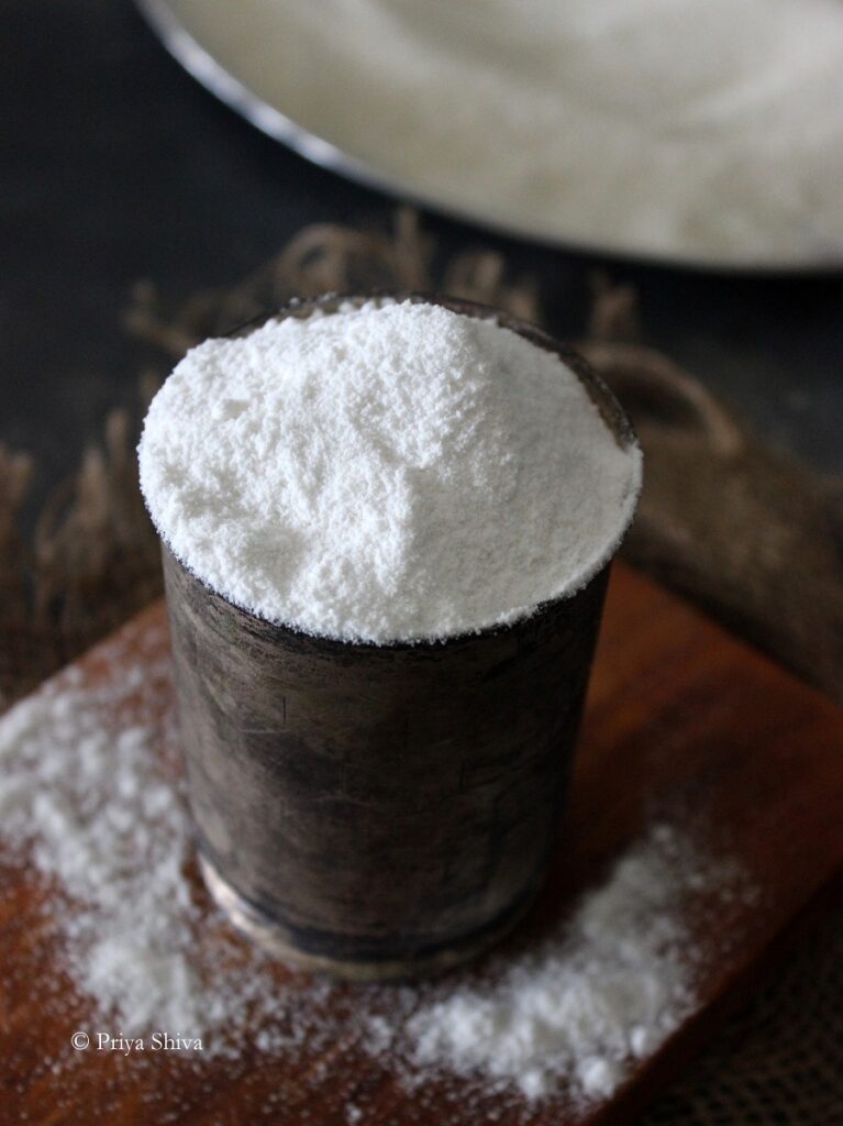 how to make rice flour at home