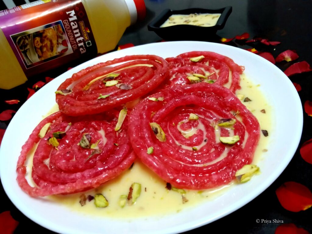 rose jalebi