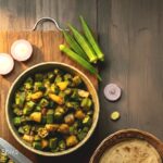 Okra potato fry recipe